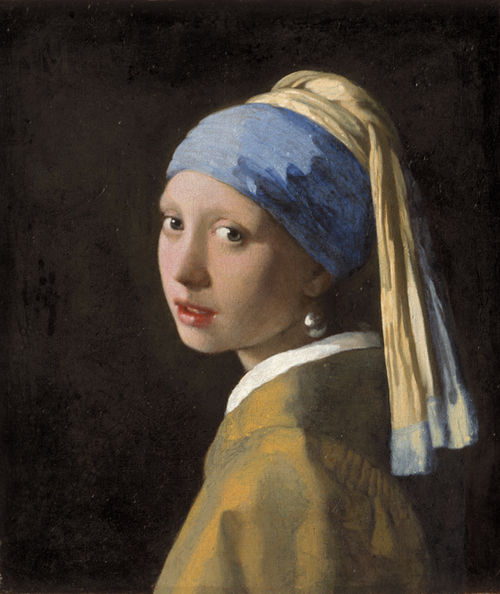 "Girl with a Pearl Earring," c. 1665. (Mauritshuis, The Hague)