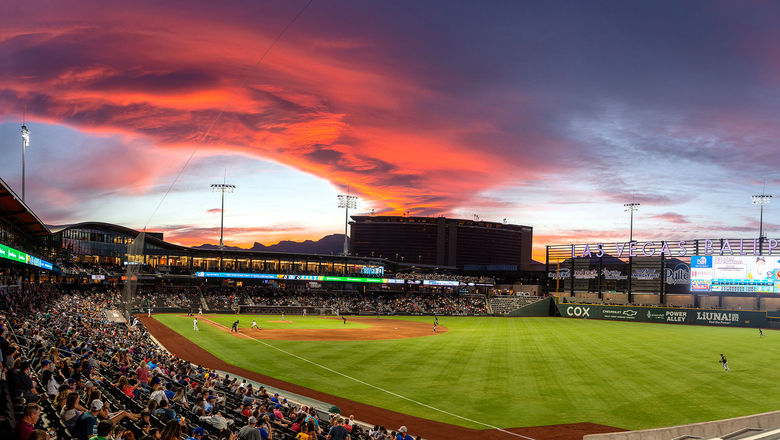With some modifications, Las Vegas Ballpark could house both the Triple-A Aviators and Major League Baseball's A's while a new stadium is built for the big league club.