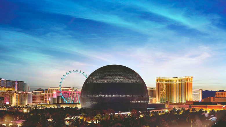 The Sphere at the Venetian in Las Vegas will open in the fall with "Postcards from Earth" and performances by U2.