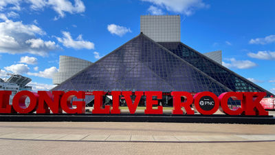 Cleveland is home to the Rock & Roll Hall of Fame.