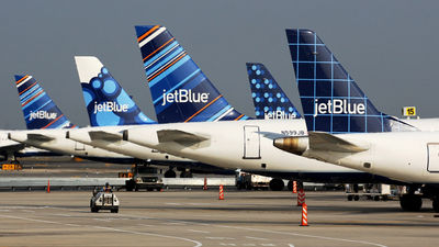 For first/business class and premium economy, JetBlue again was at the top of J.D. Power's ranking.