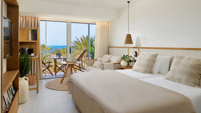 A guestroom at the Paradisus Gran Canaria, Las Palmas, which would be the first Paradisus by Melia to open in Europe when it debuts in January.