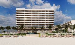 Hotel Mousai Cancun, set to open in 2024, will have 88 suites, each with floor-to-ceiling windows, 275-square-foot terraces with private Jacuzzis and private living areas.