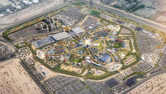 A rendering of the Expo 2020 Dubai site, which will provide a tourism growth opportunity for the United Arab Emirates.