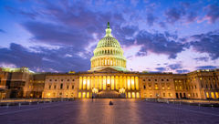 The U.S Capitol building.