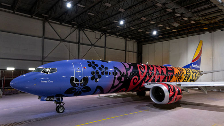 Southwest Airlines's Imua One is dedicated to employees and the people of Hawaii.