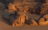 Tour Hegra. Saudi Arabia’s first UNESCO World Heritage Site features more than 100 well-preserved tombs showcasing the legacy of ancient people and the rich culture of AlUla. Visitors can also explore stone-lined water channels, defensive walls, gates and towers dating back centuries.