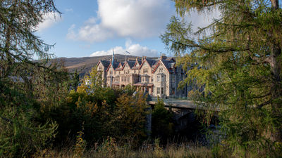 The Fife Arms in Braemar, Scotland, where guests staying over coronation weekend can indulge in a special afternoon tea.