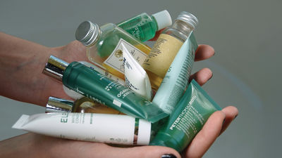 WTTC recommends that hotels eliminate mini toiletry bottles.